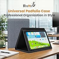 Vista 2 de Funda universal Padfolio – Organizador de tablet con soporte para bloc de notas – Compatible con iPad 10ª 11ª generación, iPad Pro 11, iPad 7 8 9