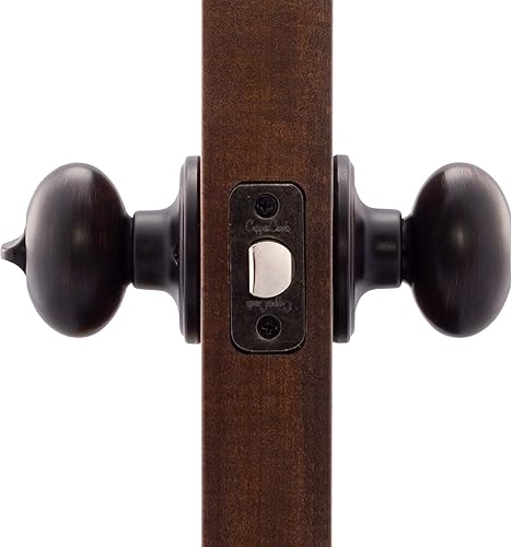 Vista 34 de Copper Creek EK2030PS - Pomo para puerta de huevo, función de privacidad, 1 paquete, en acero inoxidable pulido