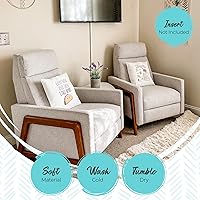 Vista 3 de Moonlight Makers, This is The Best Day Ever!, Decorative Pillow Case, 100% Cotton Canvas Pillowcase, Farmhouse Decor, Gift for Home, Funny Design