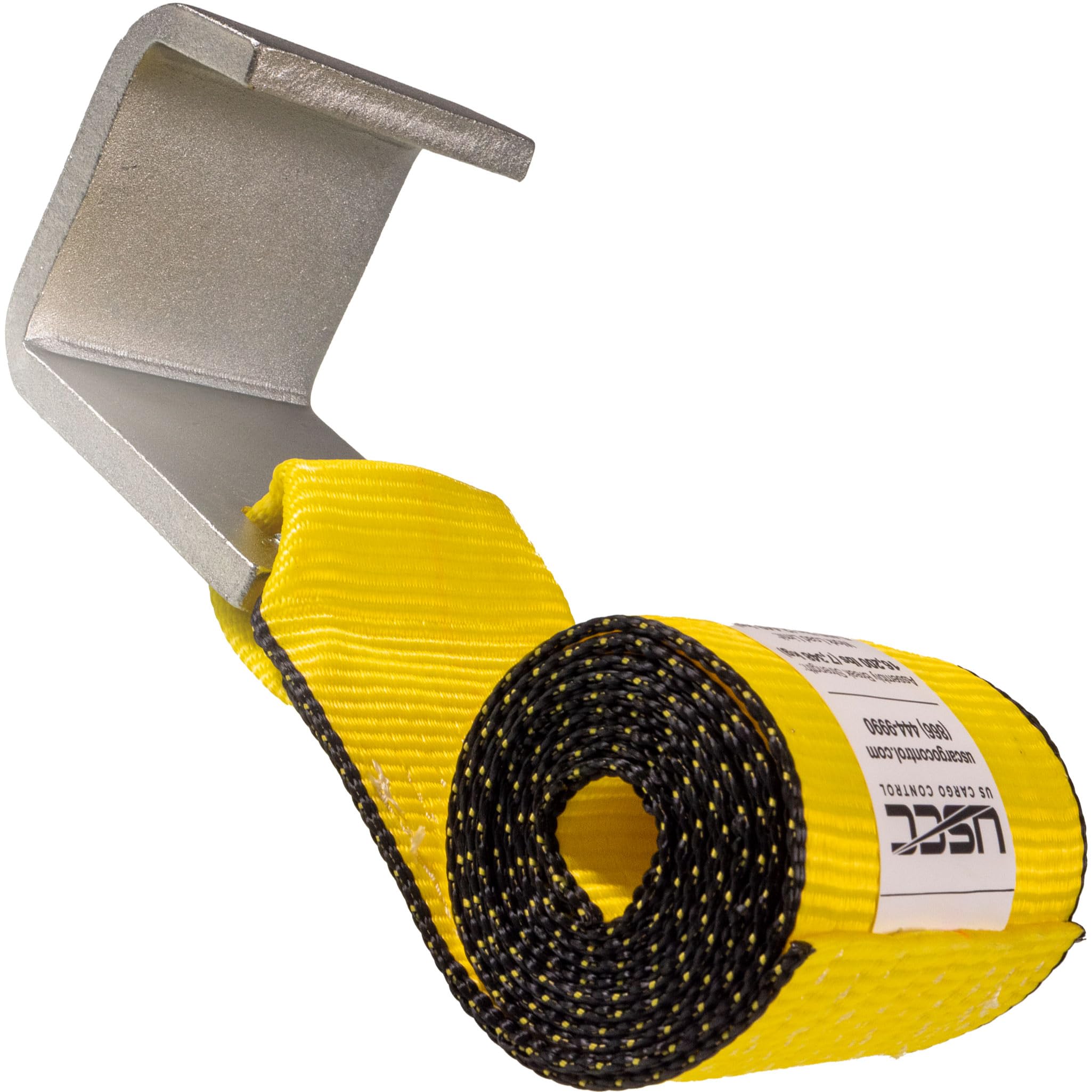 Green Polyester Cargo Securement Straps Heavy Duty Roll Off Container ...