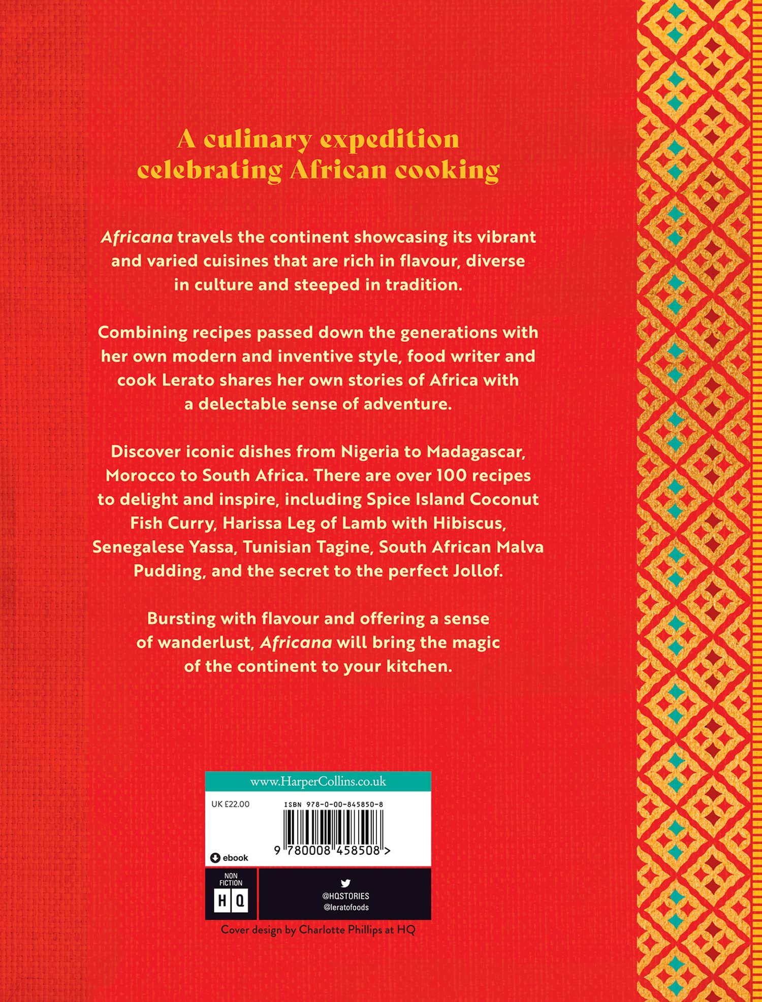 Africana: Treasured recipes and stories from across the continent