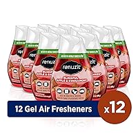 Vista 6 de Renuzit - 1717587 Blissful Apple & Cinnamon Ambientador de gel ajustable, cono de 7 onzas (paquete de 12)