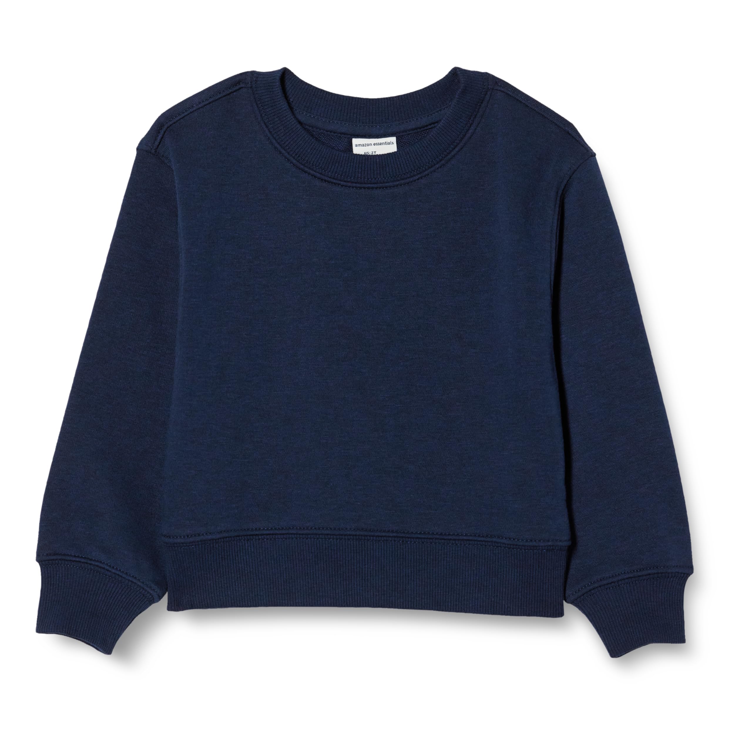 Amazon Essentials Boys and Toddlers' Relaxed Fit Crew Neck Sweatshirt
