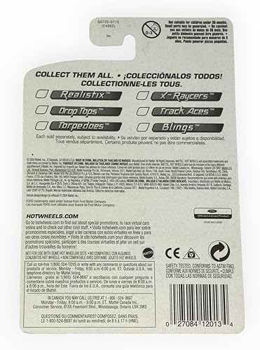 Miniatura 2 de Hot Wheels 2005 Ford Mustang GT, 2005 Primeras ediciones 6/20 [Negro]