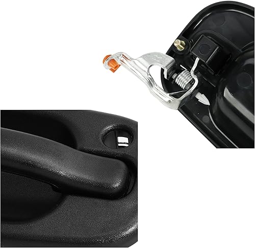 Miniatura 7 de Juego de manijas de puerta exteriores con orificio de cerradura, compatible con Chevy Silverado Suburban Tahoe Avalanche 1999-2007, GMC Sierra