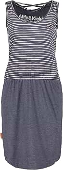 Alife & Kickin ELLIAK - Vestido Ligero - Marine/azul Marino