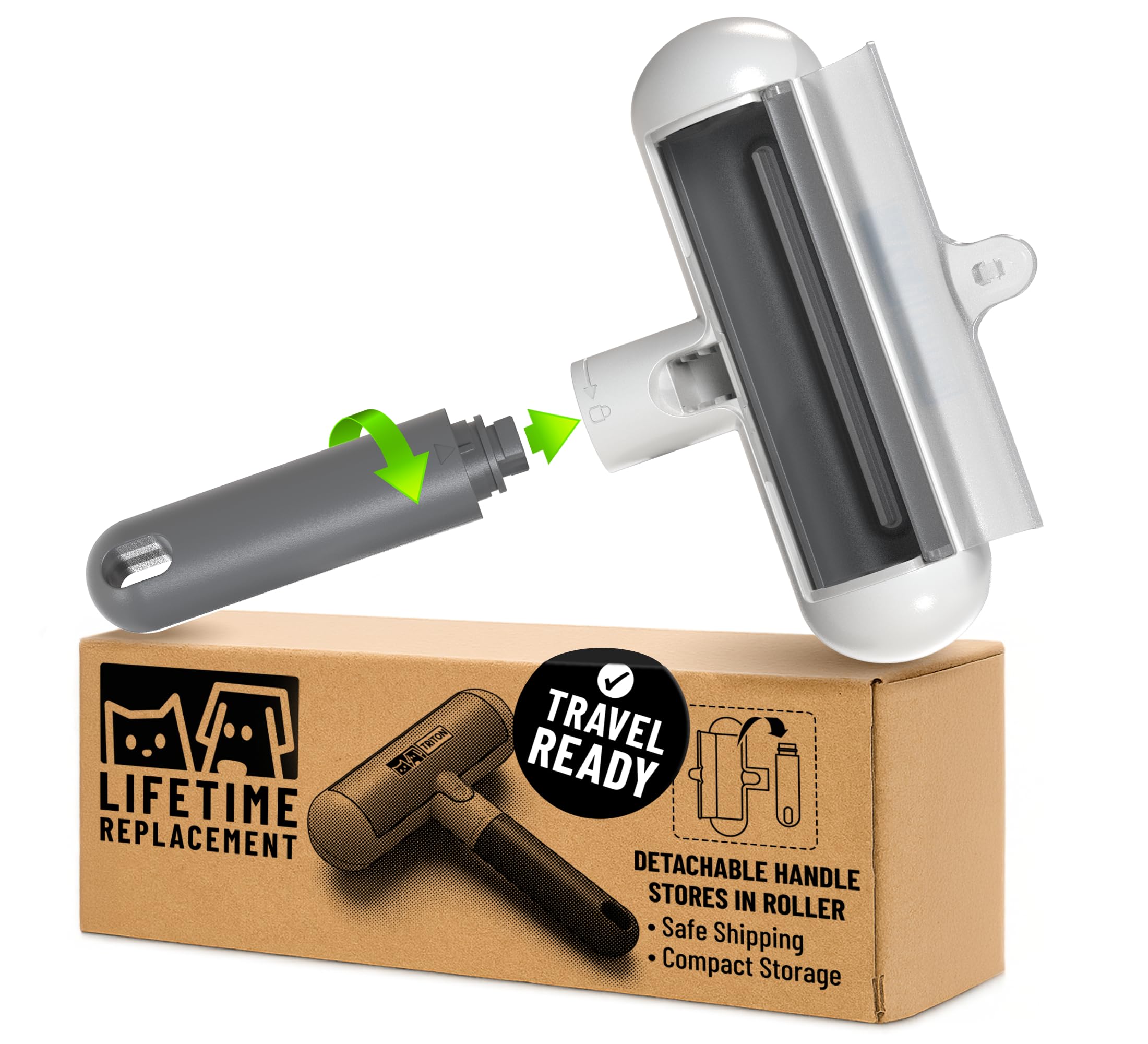 Travel Clip set for pet Hair Remover product research image