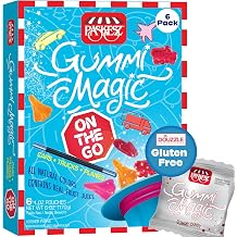 DOUzzle Kosher, Gluten Free Fruit Snacks, Gummi Magic On The Go Vehicles, Cars, Trucks & Planes Gummies, 6 Pouches, 1 Pack, Kosher for Passover Candy, All Natural Colors, Made with Real Fruit Juice