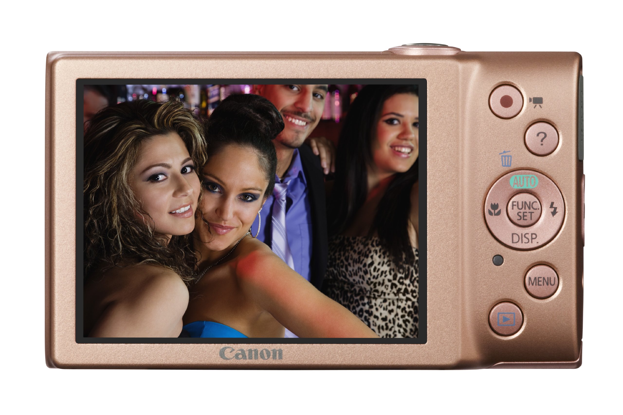Canon PowerShot A4000 IS Digital Camera - Pink (16.0 MP, 8x 