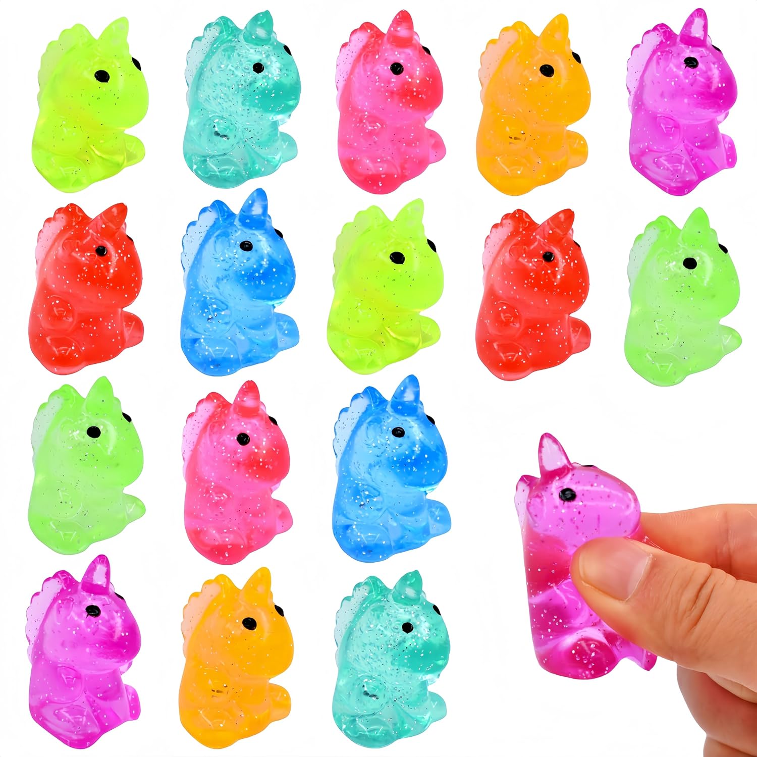 16 Pcs Valentines Day Gifts Unicorn Squishy Toys Squishies for Kids Girls Boys School Class Classroom Valentines Day Card Prizes Party Favors Gifts