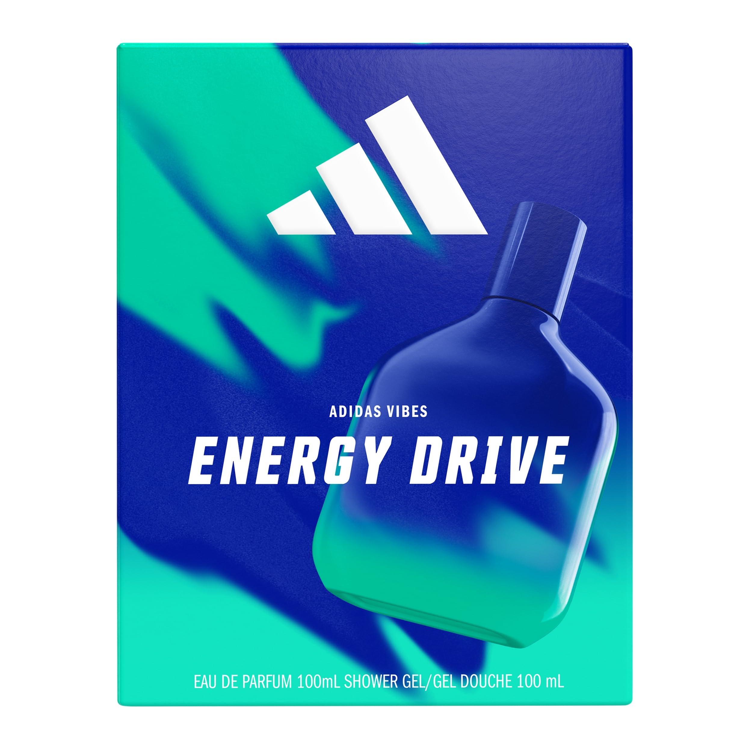 adidas Vibes Giftset including Energy Drive Eau de Parfum (100ml) and Shower Gel (100ml)