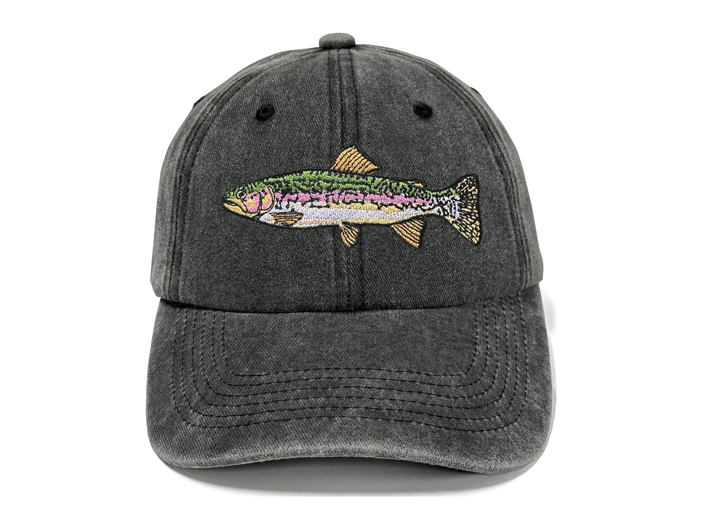 Horpe Adjustable Embroidered Fishing Baseball Hat for Men Women, for Dad Mom Grandpa Grandma Papa Auntie Uncle