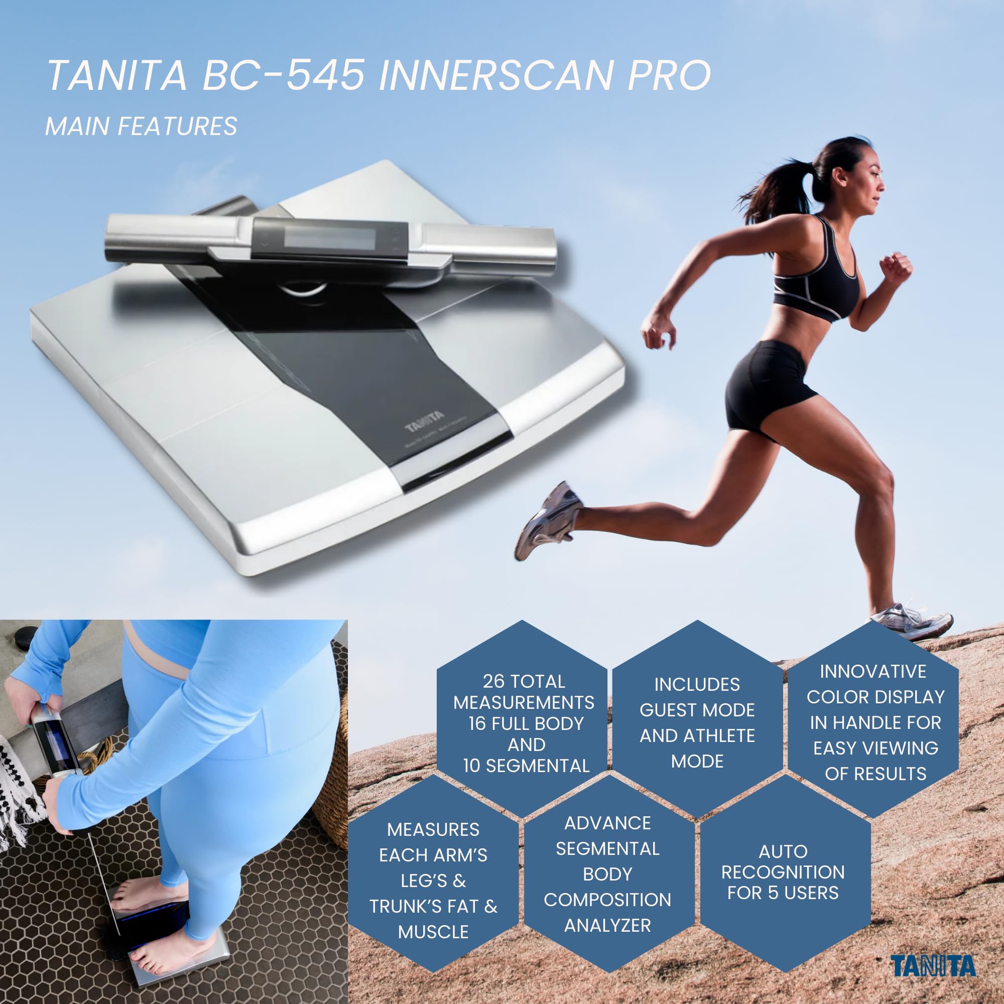 Amazon.com: TANITA's RD-545 InnerScan PRO, FDA Cleared, World's