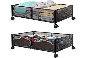 Under the Bed Storage: Your Space-Saving, Organization Solution