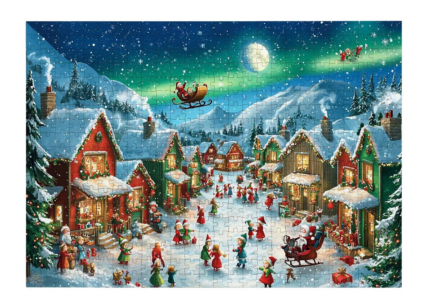 Puzzle dla dorosłych 2000, świąteczne puzzle dla dorosłych -4622