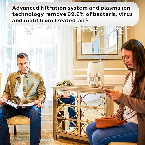 Miniatura 2 de Instant - Purificador de aire, ayuda a eliminar el 99.9% de virus, bacterias y alérgenos, avanzado sistema de filtración HEPA 3 en 1 con tecnología