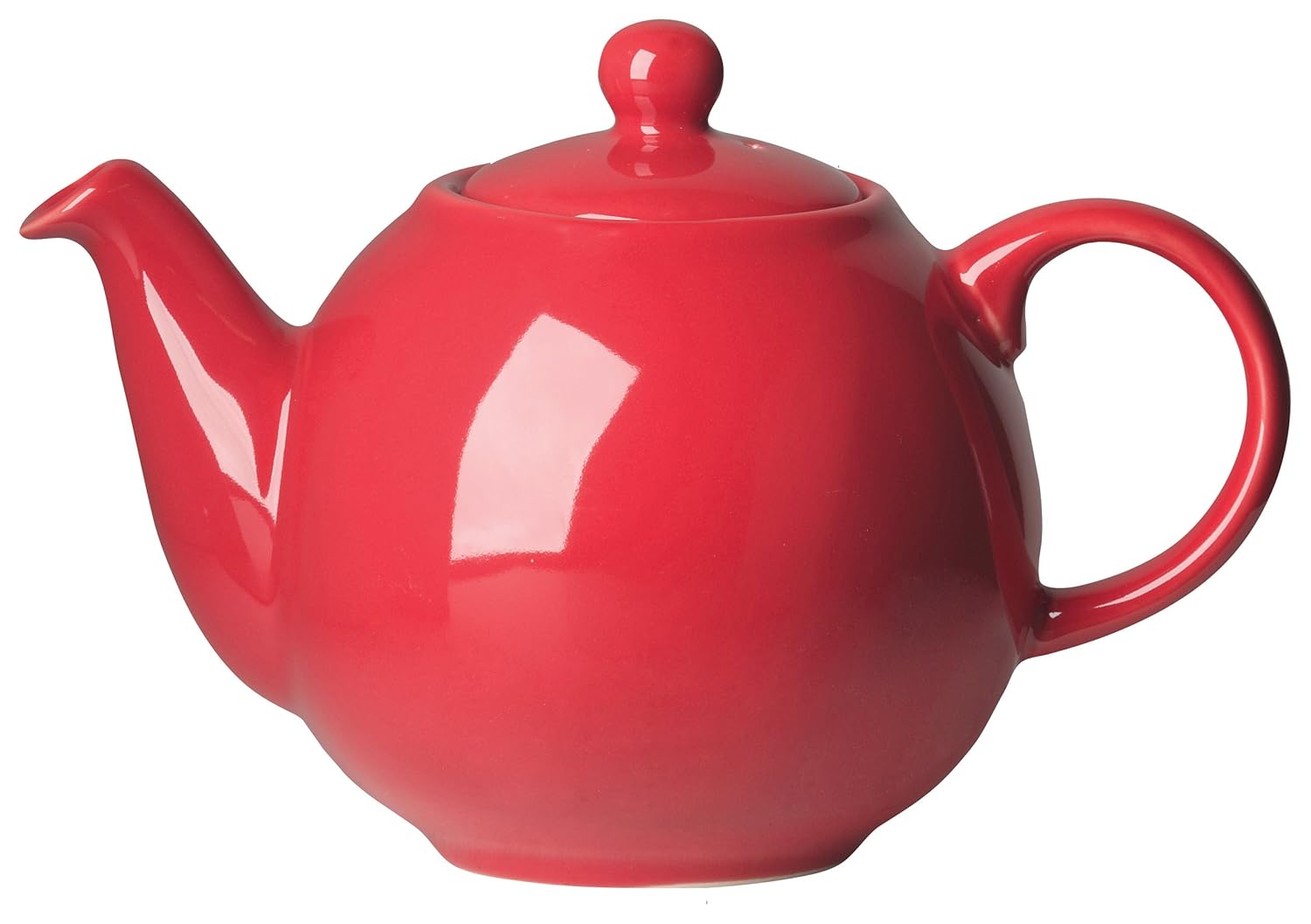 Buy London Pottery Large Globe Teapot, 8 Cup Capacity, Red Online at