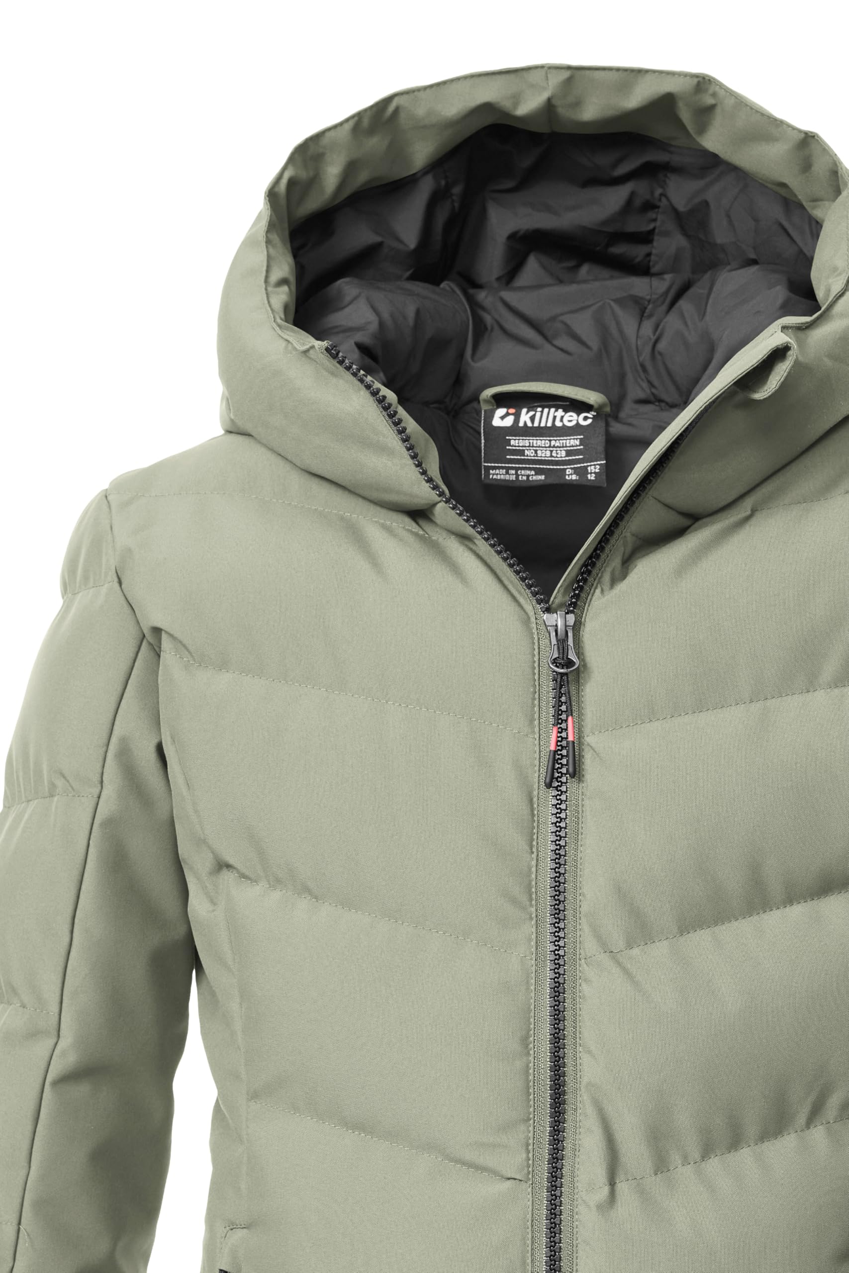 Killtec Chaqueta acolchada con capucha para niñas plumón funcional