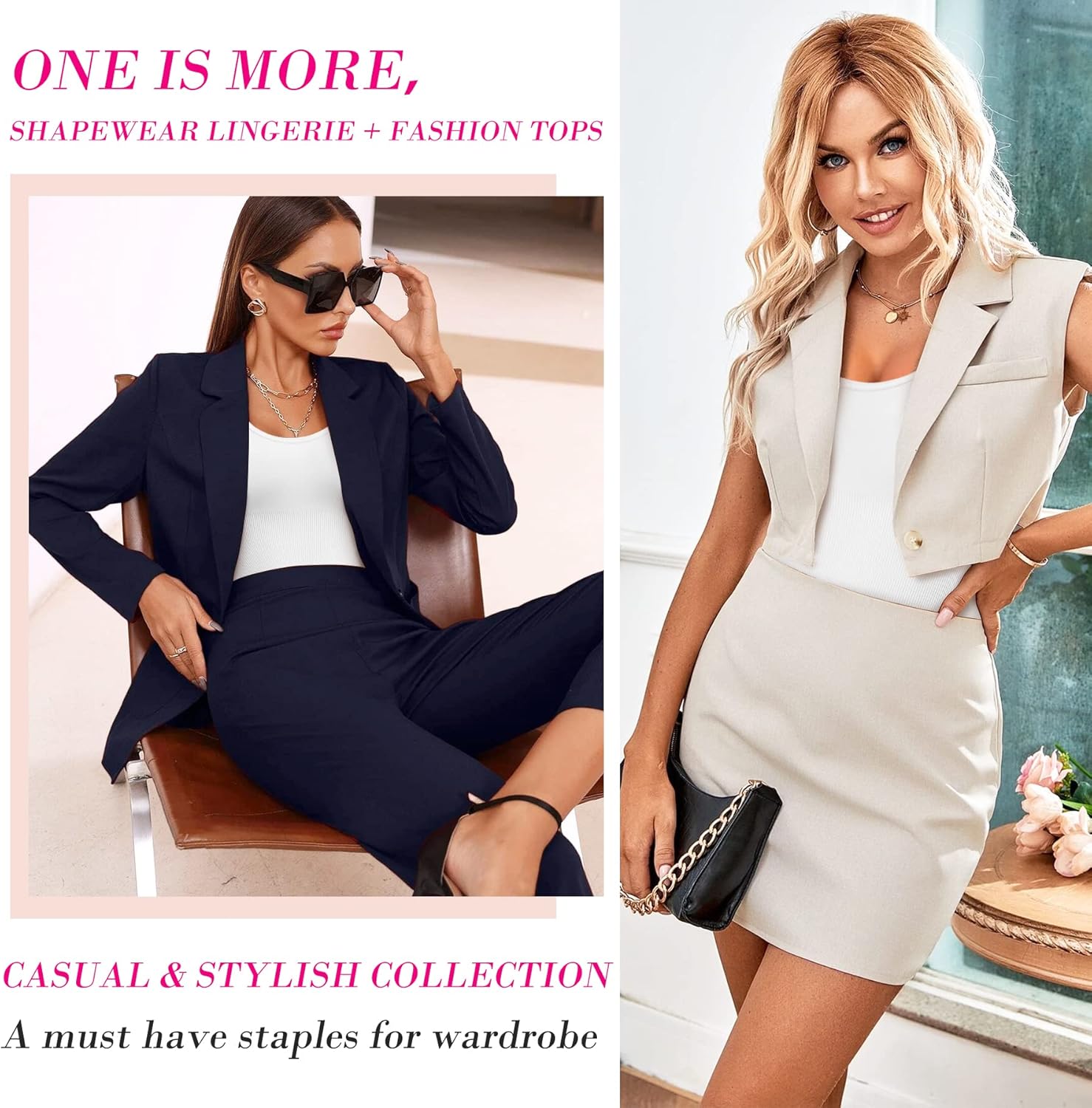 Nebility Womens' Waist Trainer Seamless Round Neck Tummy Control Shapewear Bodysuit - Image 9