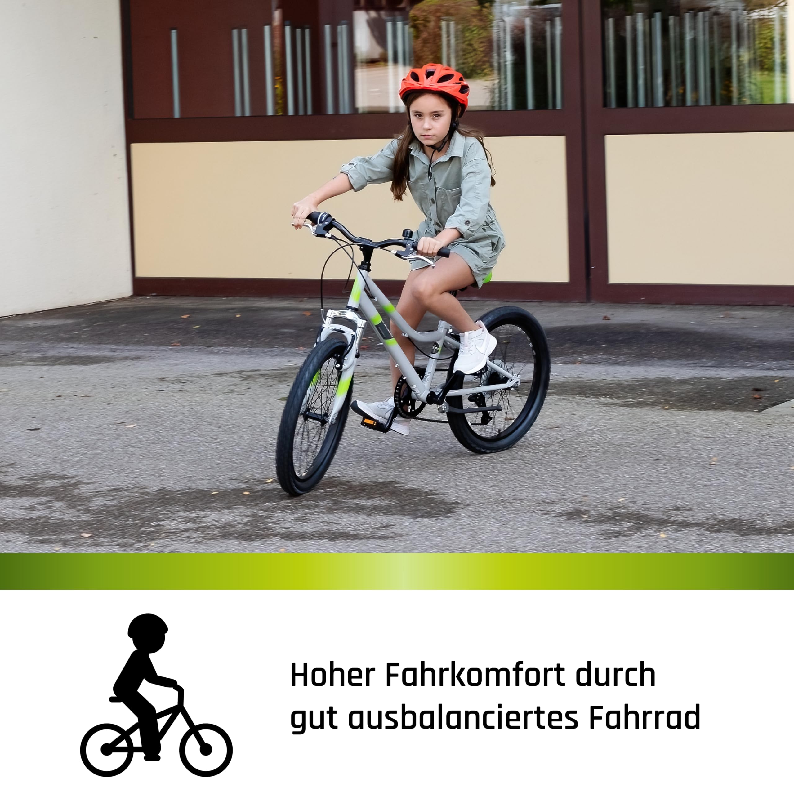 Galano Fahrrad Kinder ab 5 Jahre | Kinderfahrrad 115-130 cm für Mädchen und Jungen mit 7 Gang | 18 Zoll Mountainbike mit Federgabel | leichtes Hardtail Bike | GA20