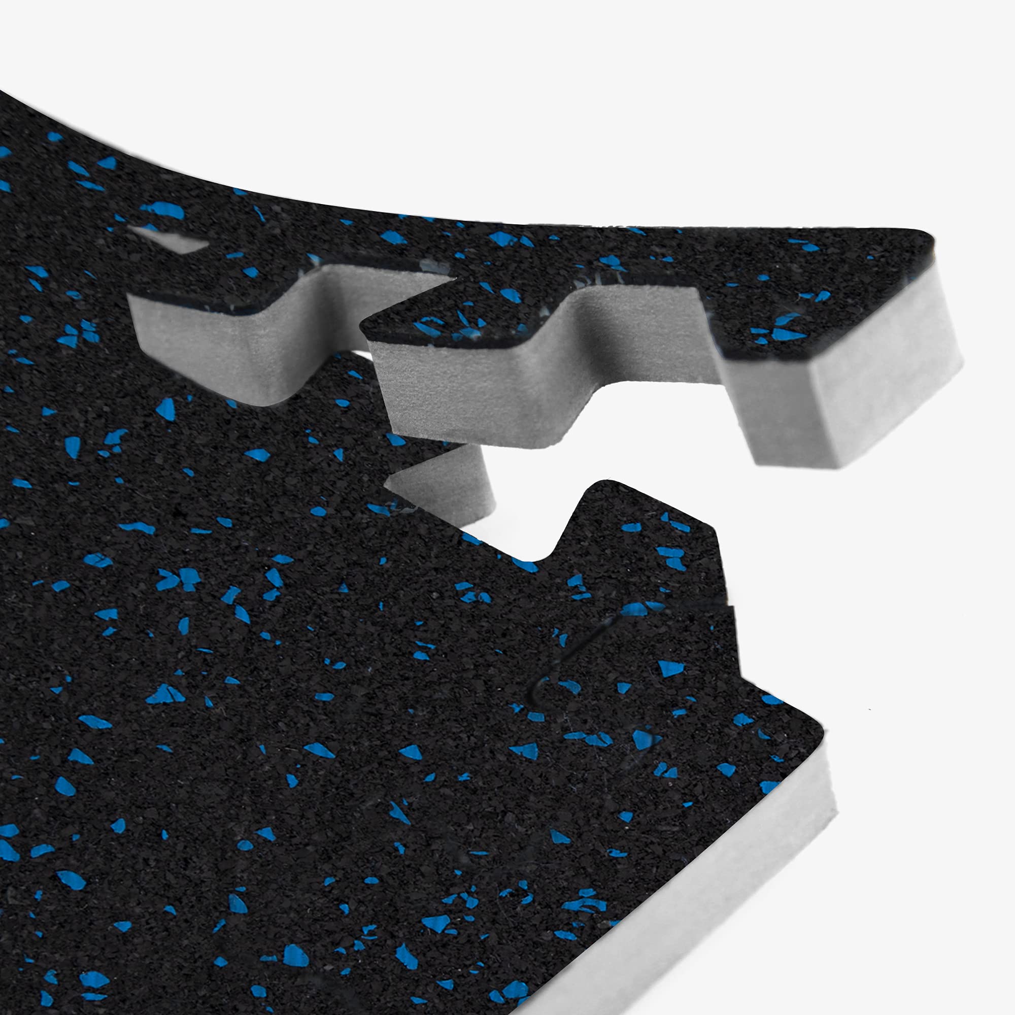 IncStores 3/4 Inch Thick Impact RubberTopped Foam Flooring Tiles