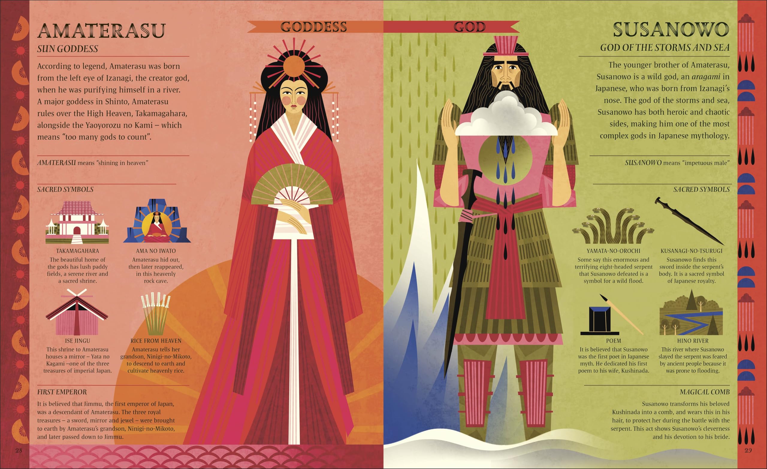Myths of Japan: Meet the Gods, Creatures, and Heroes of Ancient Japan (Ancient Myths)