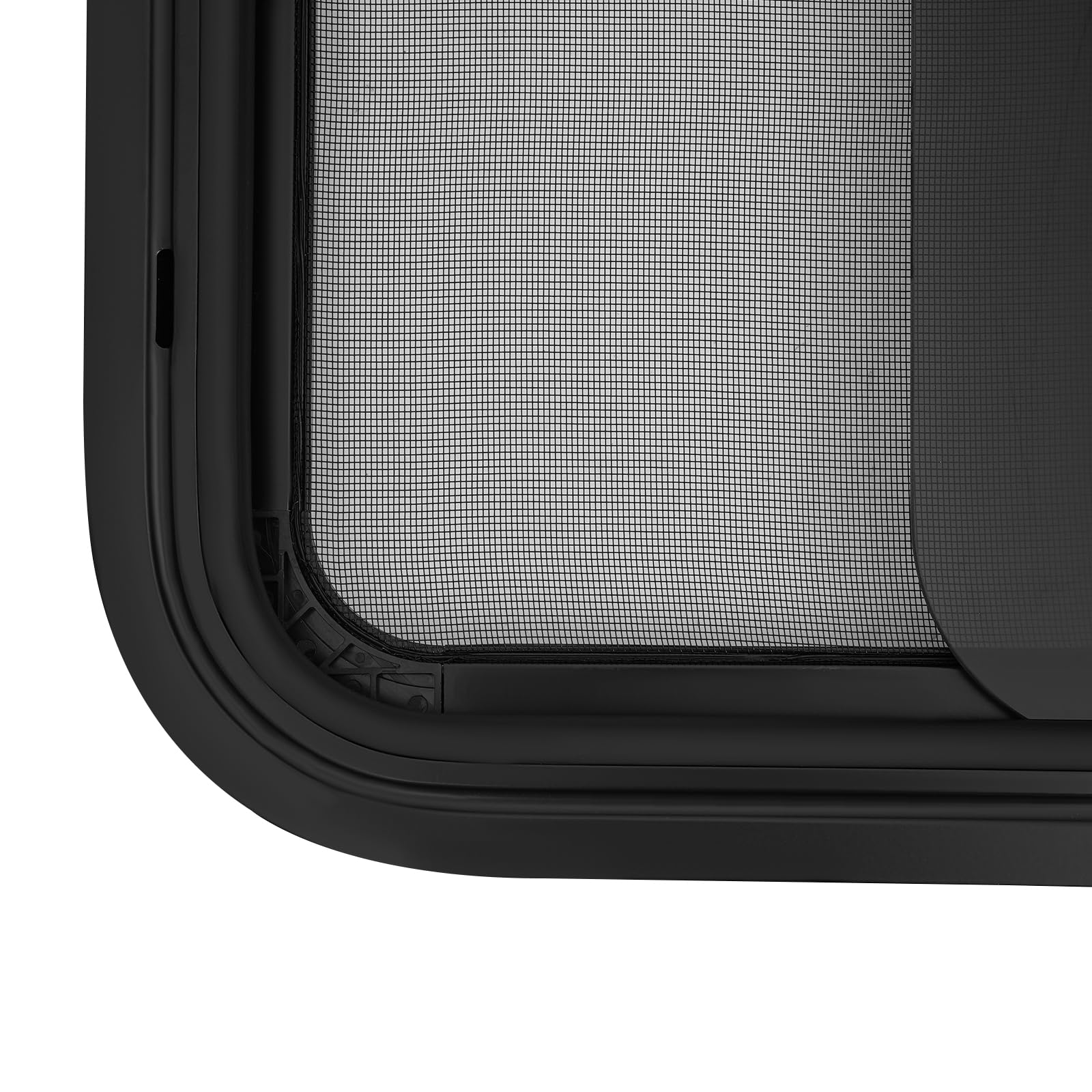 Finestra a ghiera colorata per camper 380 x 560 mm, per roulotte, finestre laterali verticali, in vetro temperato, finestra di ventilazione per camper e camper
