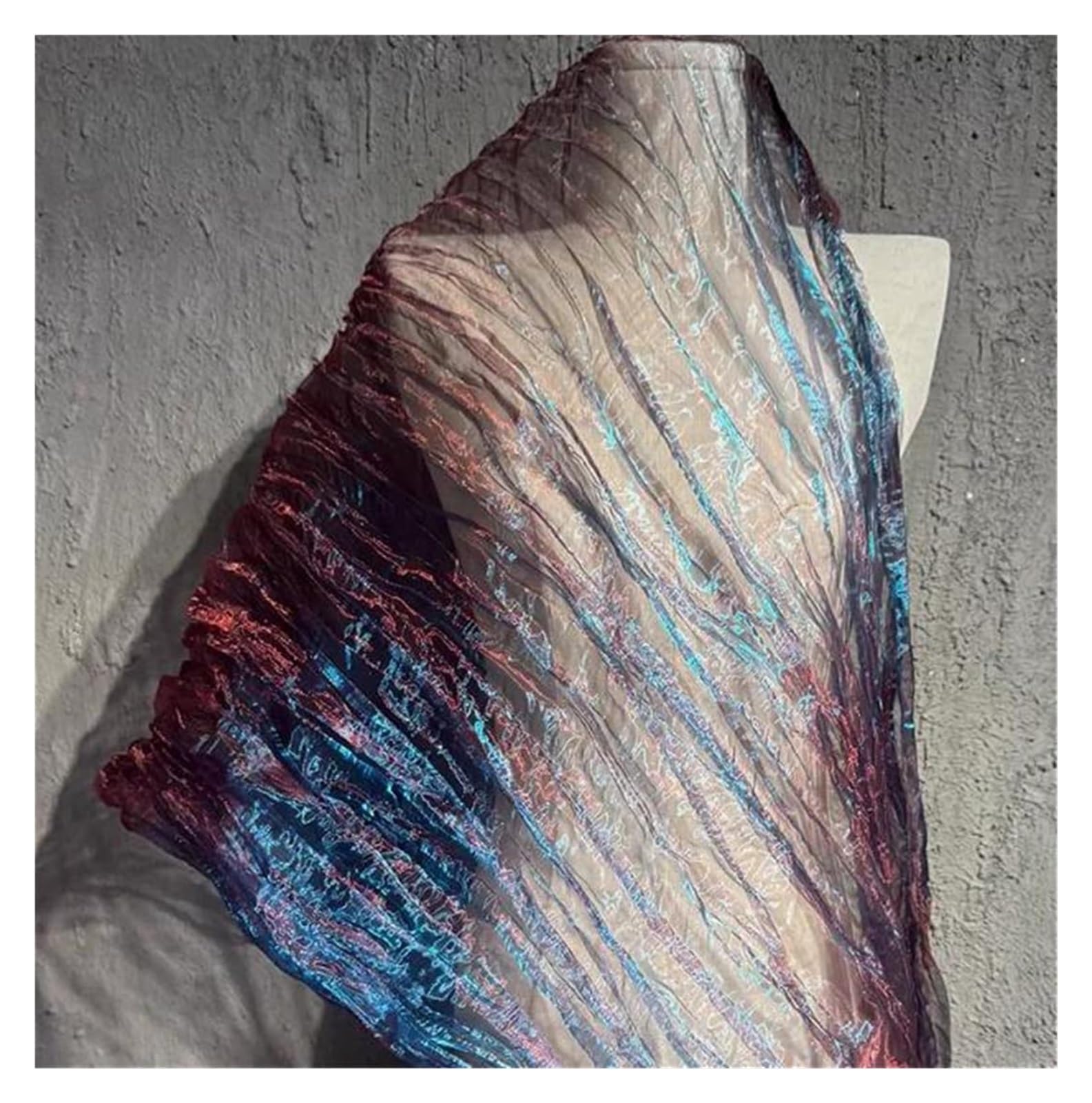Organza en mousseline de soie et tulle souple de qualité supérieure 138 cm