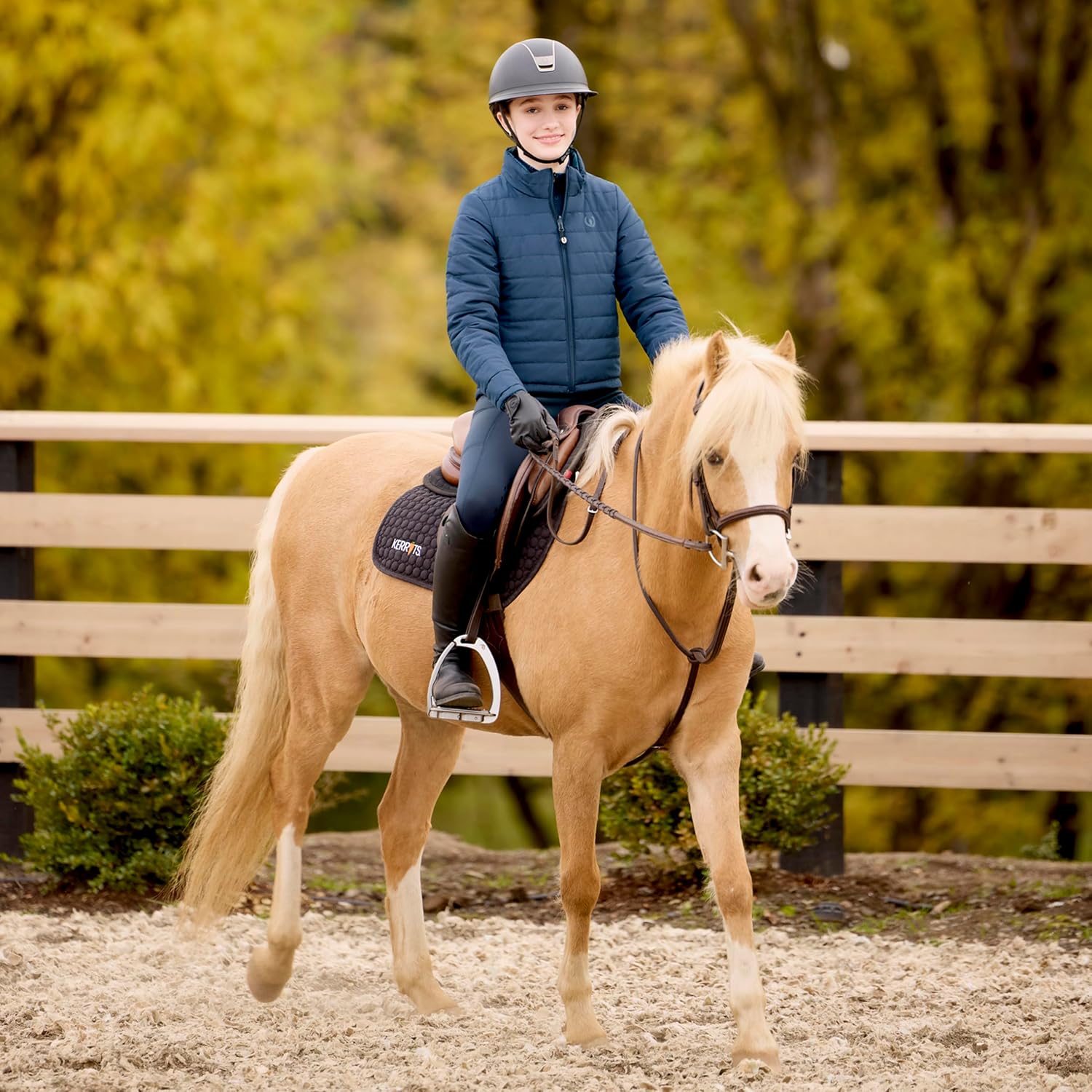 Kerrits Kids Pony Parade Reversible Quilted Riding Vest