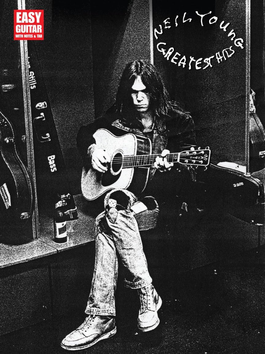 Neil Young Greatest Hits - Easy Guitar Songbook with Notes and Tab | 16 Classic Songs for Beginners and Intermediate Players | Includes Heart of Gold ... Man and More: Easy Guitar with Notes and Tab