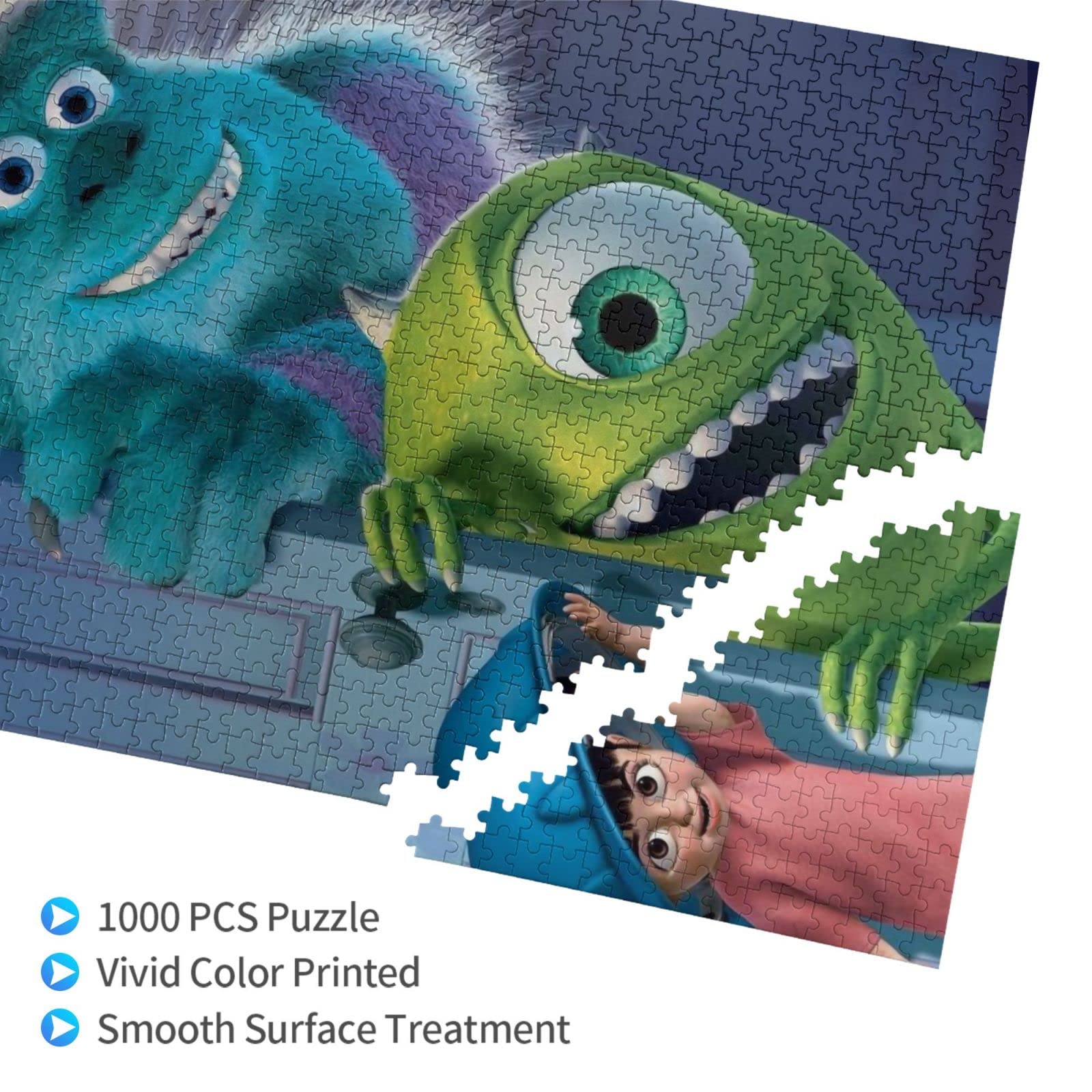Amazon.co.jp: 1000ピース ジグソーパズル モンスターズ・インク