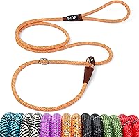 Vista 16 de Fida - Correa antideslizante duradera, correa resistente de presilla de 6 pies x 1/2 pulgada, cómoda correa de entrenamiento para perros grandes