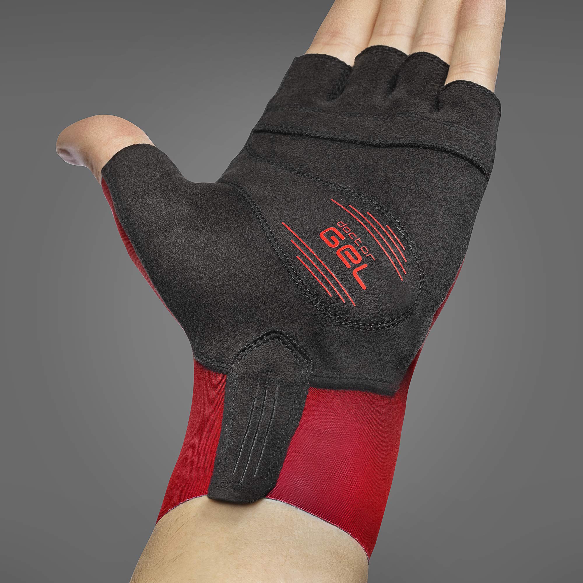 GripGrab Gripgrab Guantes de Ciclismo Cortos Aero TT Profesional Competición Acolchado 2mm Doctorgel Road MTB Cx Contrarreloj - Guantes Cortos Ciclismo Unisex Adulto