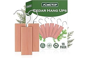 ACMETOP Essential Cedar Closet 15-Pack Moth Repellent
