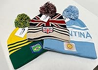 Vista 6 de COUVER Gorro con pompón de equipo de fútbol