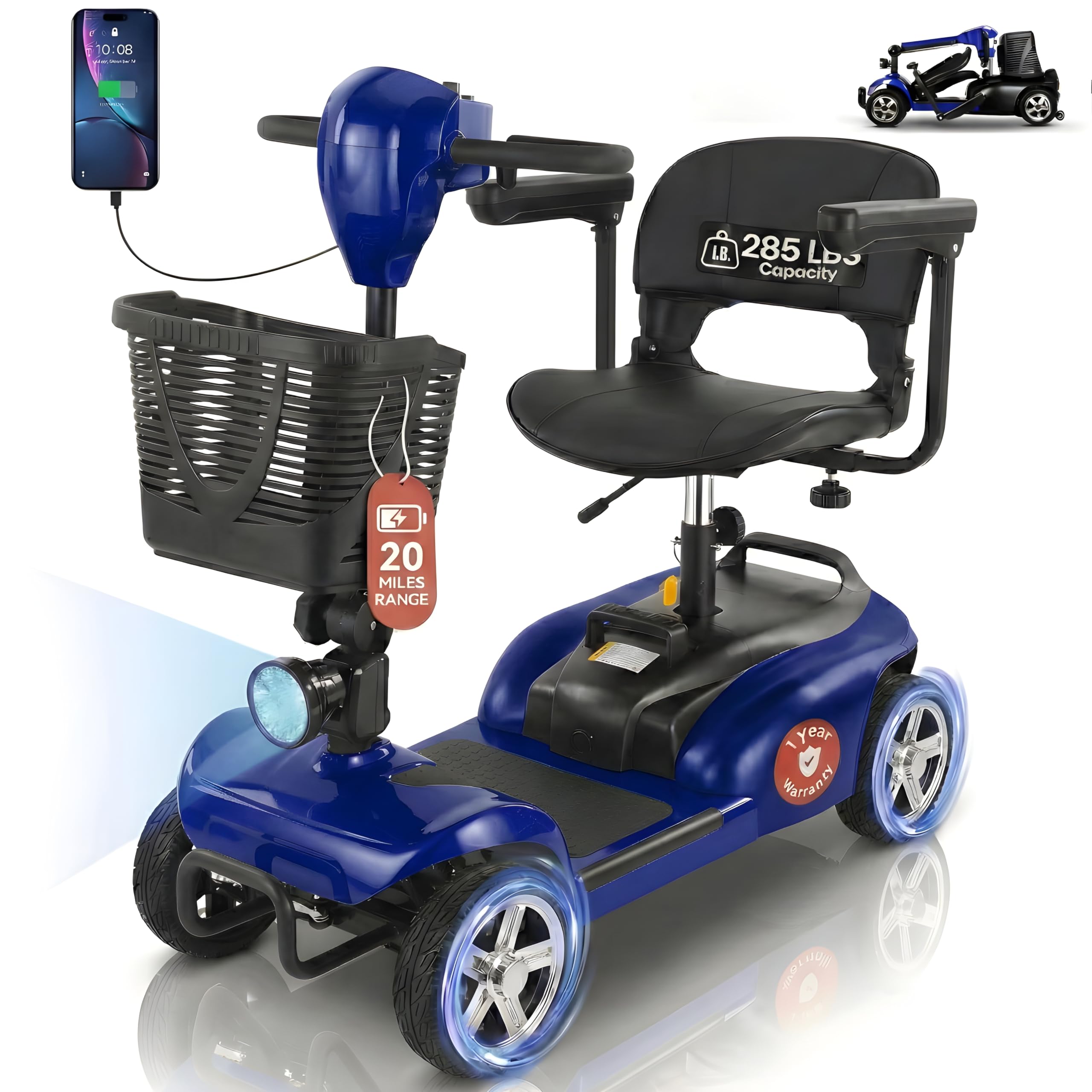 DECOMIL Mobility Scooter