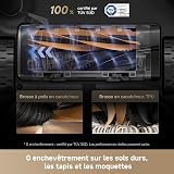 DREAME L40s Pro Ultra Robot Aspirateur, 19 000 Pa, Brosse Double HyperStream, Franchit 4 cm, Brosse latérale extensible et relevable, Nettoyage à la serpillière à l'eau chaude à 75°C,Auto-nettoyant3.0 - 4