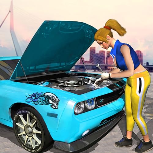 Coche Mecánico Automóvil Taller Simulador