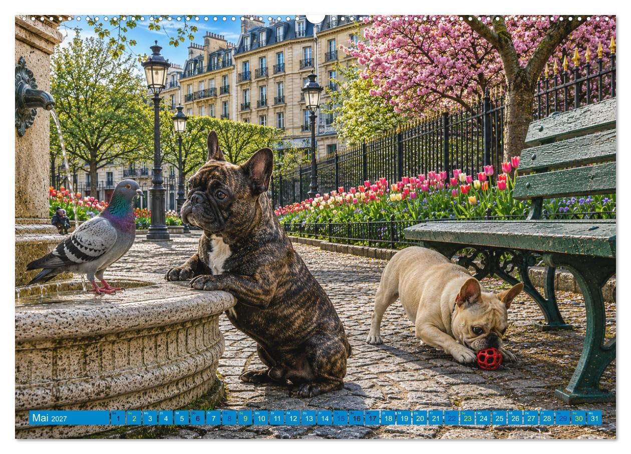 CALVENDO · Hunde in ihrer Welt (Kalender 2027) | DIN A2 Querformat · Premium-Wandkalender · 13 Hunderassen in eindrucksvollen Landschaften
