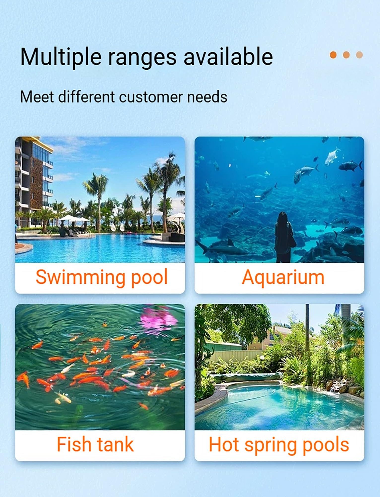 Manguera de vacío for piscina, manguito giratorio sin dobleces(1.5insh,20m/66ft)