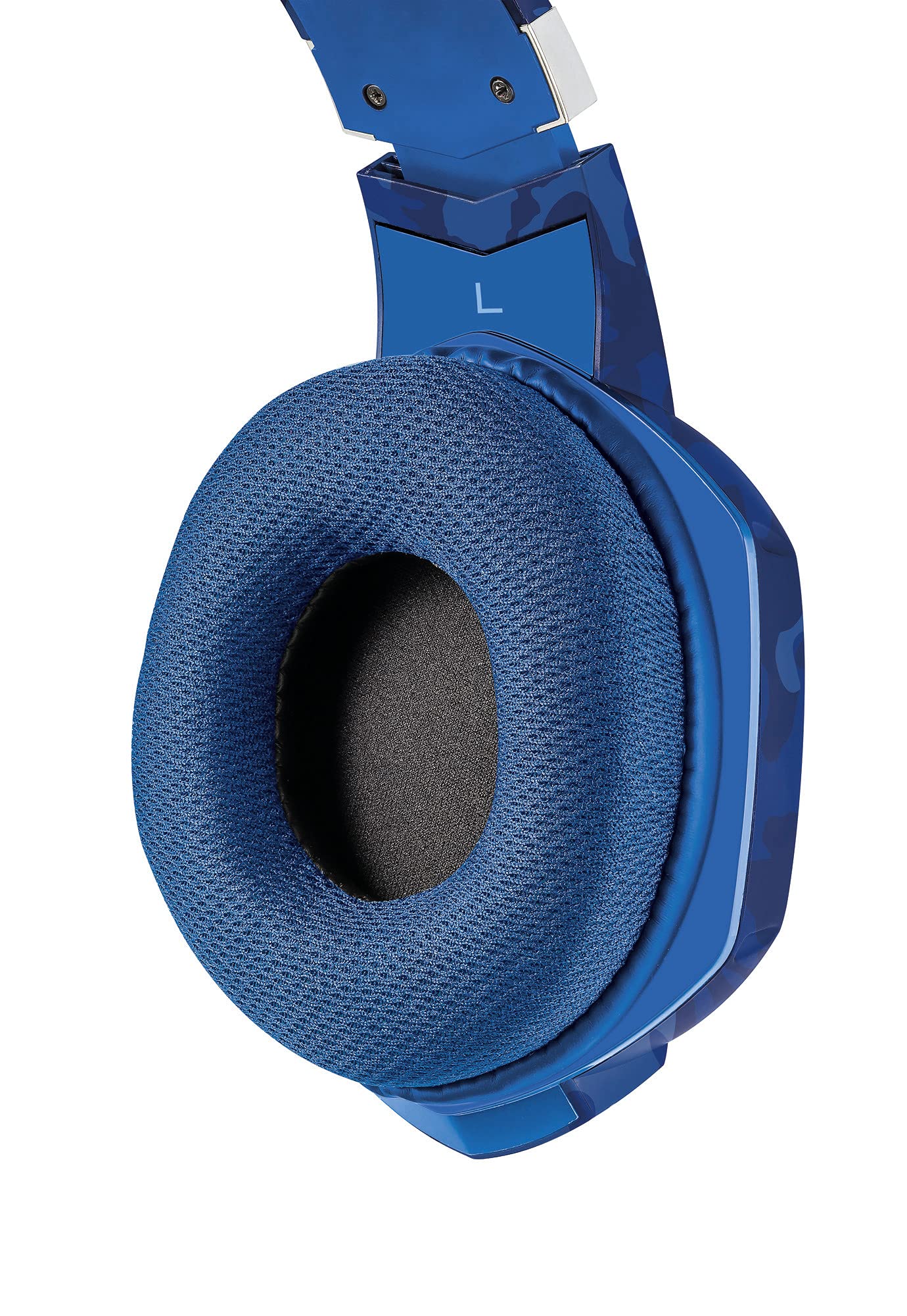 Trust Gaming 23249 Headset GXT 322D für PS4 und PS5 - Carus Kabelgebundene Gaming-Kopfhörer mit Flexiblem Mikrofon für PlayStation 4 und 5 - Blau, Medium