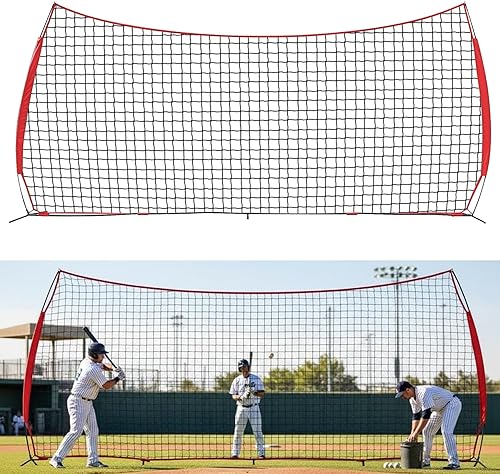 Miniatura 7 de Red de barrera de barricada de 7 x 7 pies, 12 x 9 pies, 16 x 10 pies, 20 x 10 pies, red de barrera deportiva, red multideportiva con bolsa de