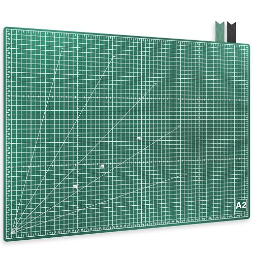 ACROPAQ Tapis de Decoupe A2 - Auto-Réparateur, A2 (60 x
