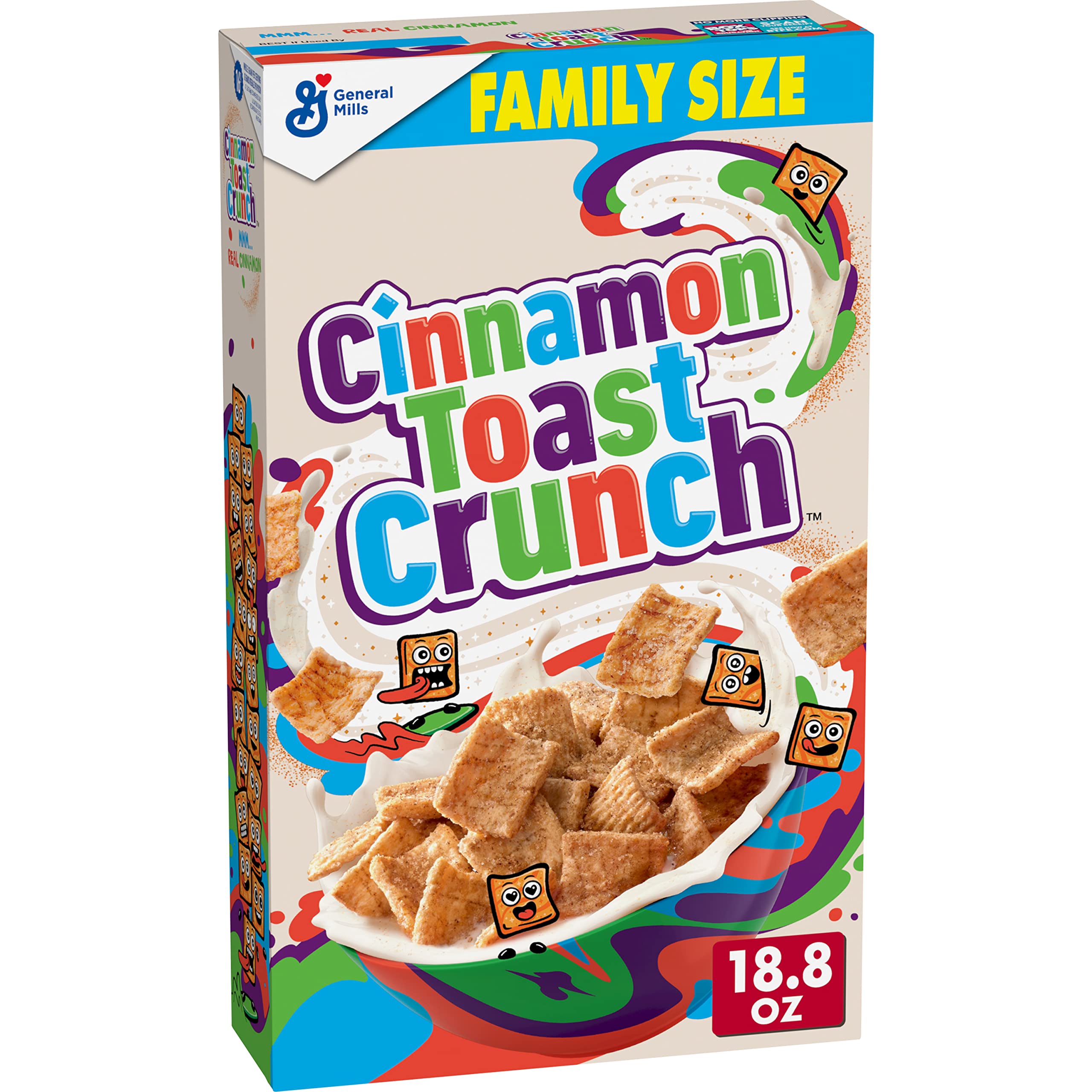 Buy Original Cinnamon Toast Crunch Breakfast Cereal, Crispy Cinnamon