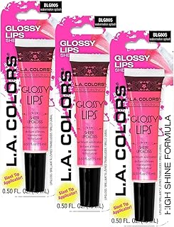 L.A. COLORS Glossy Lips Sheer Lipgloss (carda...