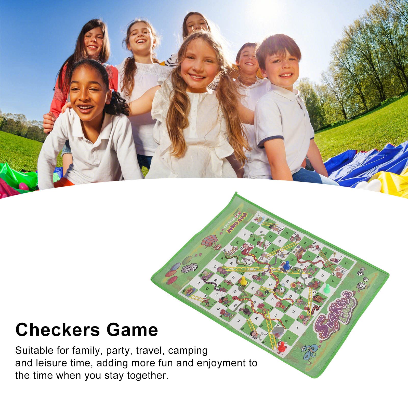 Set di scacchi per il tempo libero 3 in 1 Gioco di scacchi in plastica Dama Gioco da tavolo per bambini Adulti