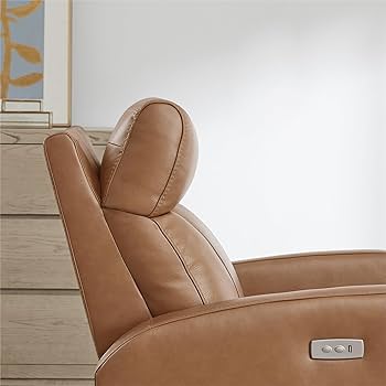 ちー Amazon.com: CHITA Genuine Leather Power Swivel Glider Recliner