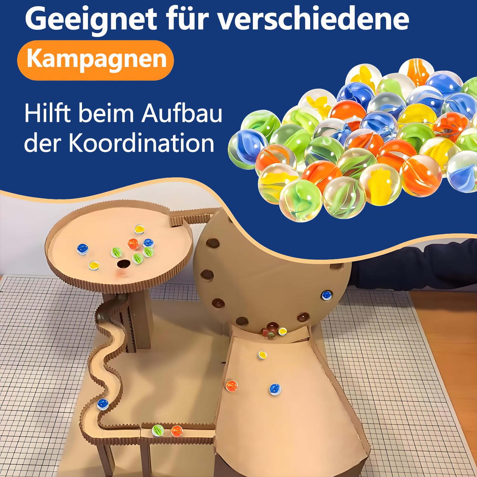 Biglie di vetro colorate 14 mm 100 pezzi per giochi decorazione casa piante