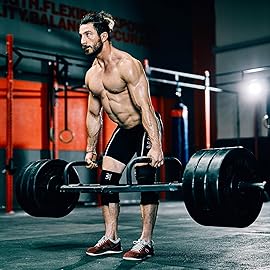 Mava Sports Knee Wrap (1 Pc) for Men & Women | Ideal for Cross Training, WODs, Gym Workouts, Weightlifting, Fitness & Powerlifting | Knee Straps for Squats | 72 Compression & Elastic Support