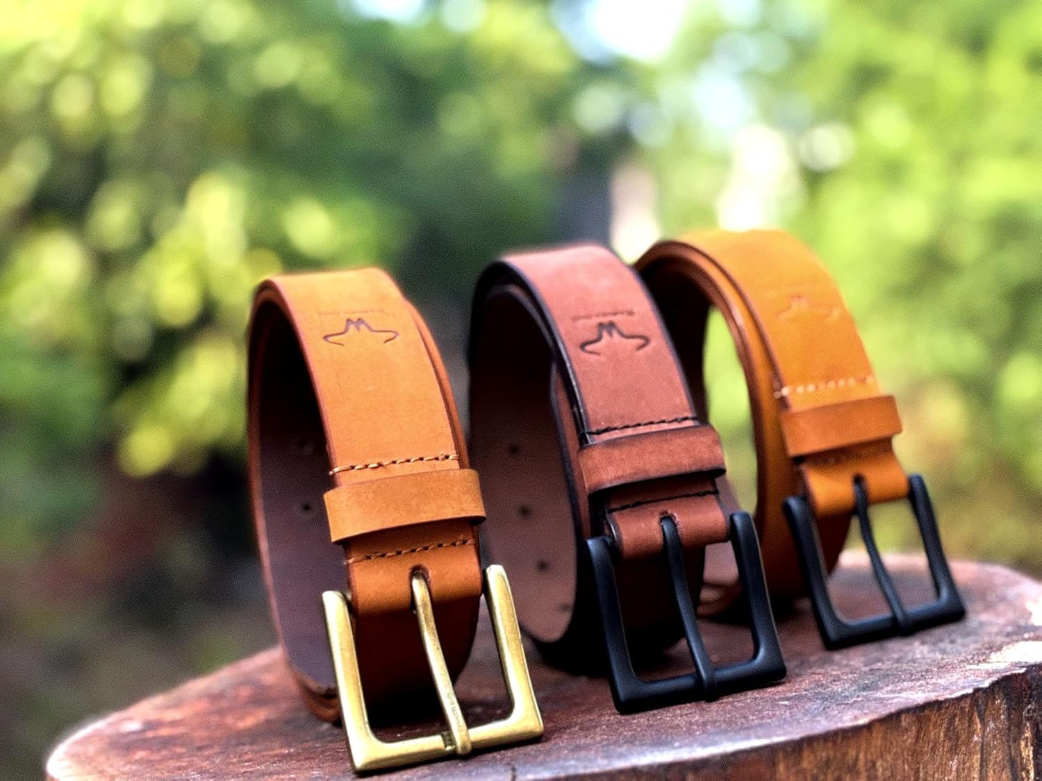 Men's Genuine Leather Casual Real Leather belt Every Day Jeans Belts, Handmade Men Leather Belt with Gift Box - Image 5